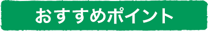 おすすめポイント